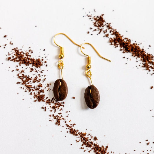 Drop Coffee Earrings - Model Bean Coffee Co.
