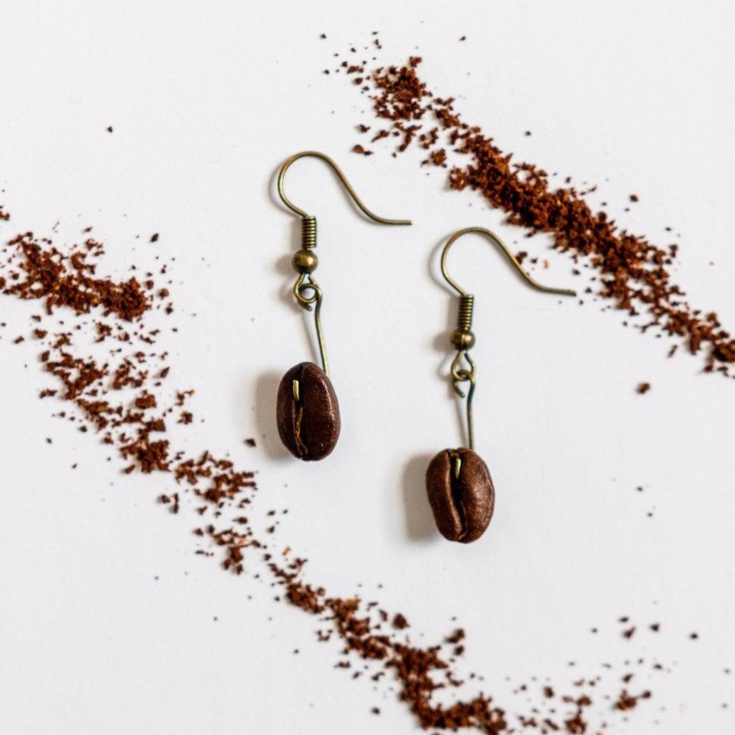 Drop Coffee Earrings - Model Bean Coffee Co.
