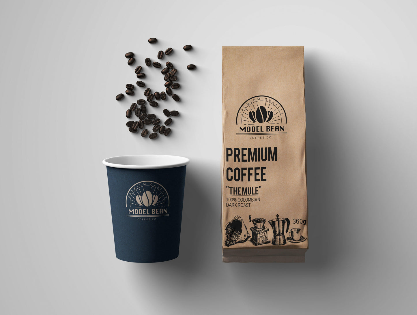 "THE MULE" Dark Roast - Model Bean Coffee Co.